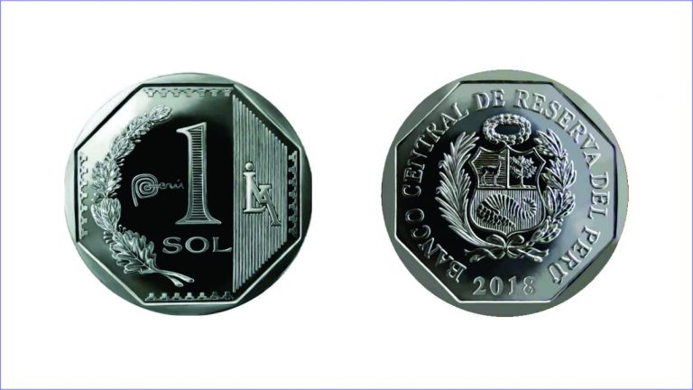 ペルーの1ソル硬貨